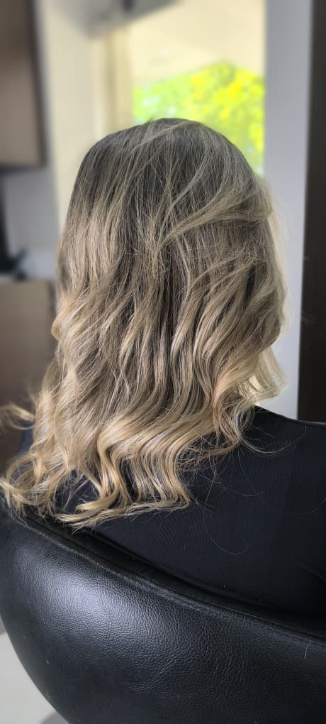 Ondas suaves con color natural